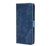 XINNI RFID Protective Phone Case for Xiaomi Poco C81 Pro 4G, PU/TPU Flip Leather Shockproof Cover, Blue