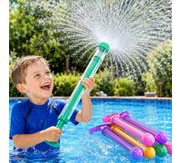 XINNOVEL 12 Pack Water Blaster Squirt Gun for Kids, Water Squirter Water Gun Bulk for Kids Ages 3-5, Spray Water Soaker Toys for Pool Party Outdoor Summer Water Games