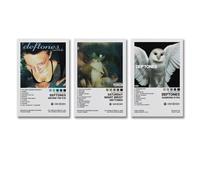 Xinoutans 3 PCS Deftones Poster Rock Band Music Album Saturday Night Poster Wall Art Canvas Posters Room Decorative Aesthetic Poster Print Decor Posters 16x24inch(40x60cm)-3pcs Style