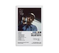 Xinoutans Mac Poster Demarco Music Album Salad Days Canvas Poster Wall Art Decor Living Room Bedroom Decoration Posters 12x18inch(30x45cm) Unframe-style