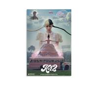 Xinoutans Melanie Poster Martinez Music Film K-12 Vintage Cover Canvas Poster Wall Art Decor Living Room Bedroom Decoration Posters 24x36inch(60x90cm) Unframe-style