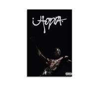 Xinoutans Travis Poster Scott Rapper Music Album Vintage Utopia Canvas Poster Wall Art Decor Living Room Bedroom Decoration Posters 16x24inch(40x60cm) Unframe-style