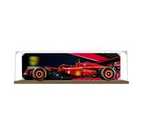 XINPENGD Acrylic Display Case for Lego 42207 F1 Racing Car, Transparent, Sturdy Storage Display Box, 25.6 x 11.8 x 7 Inches (Excluding Models)