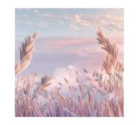 Xinpinzhou Cross Stitch Kits for Adults - 12x12 in Easy Washable Pre Printed Pattern, Advanced 11CT Stamped Embroidery Fabric, Plants & Sky Design Fit for DIY Home Decor, Mum Gifts & Craft Lover
