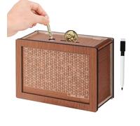 Xinpinzhou Wooden 10000 Pound Saving Challenge Box with Numbers