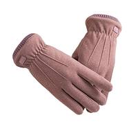 Xinqiao Women’s Winter Warm Touchscreen Gloves Windproof Texting Fleece Mittens (N910 Pale Mauve)