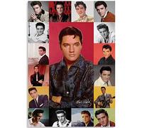 Xinqidianltd 1000 Piece Jigsaw Puzzle Elvis Presley Poster Adults Children Wooden Toy Educational Game