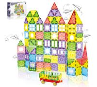 XINQIYUAN 7.5cm Diamond Surface Magnetic Tiles Set, 100PCS (1)