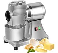 XINRISHENG Commecial Electric Cheese Grater for Block Cheese, 550W Electric Cheese Shredder Machine 88Lb/H Production, Easy To Clean