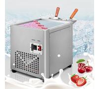 XINRISHENG Commercial Ice Cream Roll Maker Fried Ice Cream Roll Machine Rolled Ice Cream Machine Stainless Steel Square Stir-Fried Ice Cream Pan