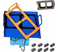 XINRISHENG Concrete Block Machine - High-Speed Extrusion Brick Maker -45S Fast Forming,30 Bricks Per Hour
