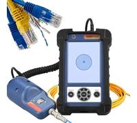 XINRISHENG Fiber Optic Inspection Probe with 400X Microscope Fiber Tester Display,Fiber Optic Inspection Kit, Fiber Optic Inspector Fiber Cleaning