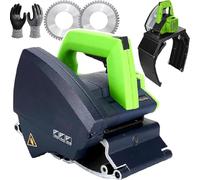 XINRISHENG Industrial Grade Precise Fast Pipeline Cutter Electric Tube Saw with Adjustable Speed, Electric Automatic Pipe Cutting Machine,400mm