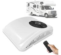 XINRISHENG RV Air Conditioner, 45Db 2-In-1 RV Rooftop Air Conditioner for Heater And Cooling, Non-Ducted, Easy-To-Install RV DC Unit for Rvs,24v