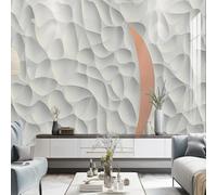 XINRUYI Self-Adhesive 3D Wallpaper with Three-Dimensional Relief Lines and Abstract wall Art Stickers for Bedroom and Living Room Decoration