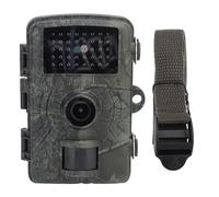XinrZythrop Trail Camera 1080P HD 16MP, Camera with PIR Infrared Sensor, 60 Degree Wide Angle Night Vision Wildlife Monitoring Camera for Outdoor Tracking