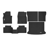 XINSHANGXIU Floor Mats & Cargo Liner for Mazda CX-30 CX30 2025 2024 2023 2022 2021 2020,TPE All Weather Protection Slush Floor Liner Backrest Mat with Trunk Mat Full Set Accessories