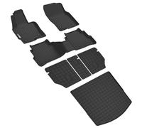 XINSHANGXIU Floor Mats & Cargo Liner for Mazda CX-5 CX5 2013 2014 2015 2016,TPE All Weather Protection Slush Floor Liner(Trunk Mat+Backrest Mat+Floor Mat)