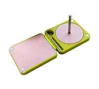 Xinsheinelry 3D Printed Yarn Dispenser Portable Folding Thread Spools Holder with Built in Storage Container for Knitting Weaving and Crochet Thread Winding Machine
