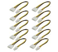 Xinsheinelry 4Pin CPU Power Supply To Port Extension Cord Cable Desktop 4Pin Male To Male Connector Replacement Computer Extension