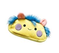 Xinsheinelry Adorable Exploding Hair Pencil Case Large Capacity Velvety Pencil Pouches 23x5x12CM for Markers Erasers Cosmetics Tool Unique Cartoon Case