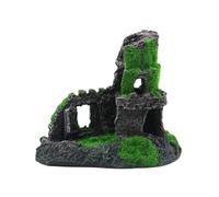 Xinsheinelry Artistic Resins Castles Fish Tanks Accessory Boosts Habitat Enrichment with Integrated Shelter Systems Secure Resins Aquariums Castles Decoration