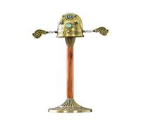 Xinsheinelry Artistic Rotating Cone Holder God of Wealth Hat for Spaces & Compact Room Decor Metal Fengshuis Hat Shape Burners Decors
