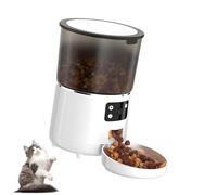 Xinsheinelry Automatic Puss Food Dispenser 4L Real Time Remote App Access Scheduled Feeding USB Connection USB Feeder