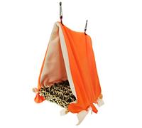 Xinsheinelry Bird Nest Hammock Tent Snuggle Hanging Perch Toy Cage Accessories Hideaway for Small Parrots Birds Snuggle Tents and Huts