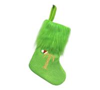 Xinsheinelry Christmas Stocking Gift Bag Spacious Interior Easy Hanging Perfect for Kids Surprise Family Tradition Holiday Sock Bag