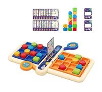 Xinsheinelry Dynamic Pattern Recognition Board Game for Epochs 8+ Features Alone VS Team Approaches Enhances Reflexes Strategy Reaction Training Educational Dolls
