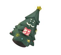 Xinsheinelry Holiday Themed Tabletop Tree Figurine Elegant Resin Craftsmanship Ornament Perfect for Christmas Decorations Small Christmas Tree Statue