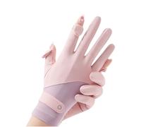 Xinsheinelry Ice Silk Driving Cycling Gloves Breathable Light Weight Sports Glove Nonslip Lady Thin Bicycles Riding Enduring Sun Protections Outdoor Cycling Thin