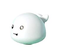Xinsheinelry Intelligent Splash Activated Whale Bathtub Toy for Infant Development ABS Baby Shower Companion Random Color Selection Baby Bath Automatic Whale