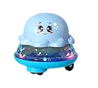Xinsheinelry Intelligent Splash Activated Whale Bathtub Toy for Infant Development ABS Baby Shower Companion Random Color Selection Baby Bath Automatic Whale