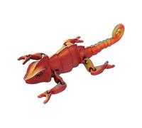 Xinsheinelry Interactive Color Transforming Reptiles Figurine Safe Miniature Desk Toy for Stress Relief and Home Decoration Printed Lizrds Desk Decor Companion Figurine