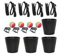 Xinsheinelry Interactive Twerk Swing Bucket Game Set Suitable for All Age Groups Bachelor Night Safe Construction Bucket Game