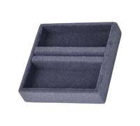 Xinsheinelry Modern Square Fabric Jewelry Tray Removable Fabric Insert Compact Storage Solution for Watches and Gift Presentation Detachable Jewelry Storage Box