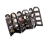 Xinsheinelry Modern Vertical Earring Holder Sturdy Earring Organizers Display Stand Rack for Organized Jewelry Presentation Jewelry Stand