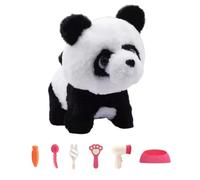 Xinsheinelry Motorized Stuffed Pet Toy with Simulation Sounds and Movement Activation for Early Learning Fun Play Interactive Plush Pet Toy for Kids