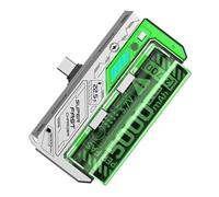Xinsheinelry Multifunction 5000mAh Mobile Power Sources Featuring User Replaceable Battery & Type C Port Upgrades for Outdoor Activity Easy Carry Device with Removable Battery