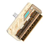 Xinsheinelry Multifunction 5000mAh Mobile Power Sources Featuring User Replaceable Battery & Type C Port Upgrades for Outdoor Activity Easy Carry Device with Removable Battery
