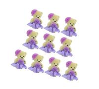 Xinsheinelry Of 10 Foam Bear Bouquets Gift Set Soft Foam Decorations Suitable for Various Occasion and Special Celebration Home Decors Accessory