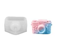 Xinsheinelry Of the Valley Silicone Mold Camera Shape Silicone Mold for Making Soap Wedding Home Decoration Resin Casting Camera Shaped Cast