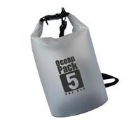 Xinsheinelry Practical EVA Transparent Dry Bag Foldable Storage Bag Adjustable Strap for Swimming Camping Outdoor Activity PVC Tarp Dry