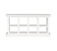 Xinsheinelry Realistic Bakery Cabinet for Pretend Play Display Model Toy Vintage Display Shelf 1: 12 Dolls House Wooden Miniature Rack