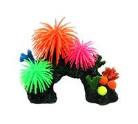 Xinsheinelry Resins Artificial Corals Decoration Realistic View Rock Cave Stone Fish Tanks Ornament Aquariums Landscape Durability Artificial Corals Fish Tanks Accessory