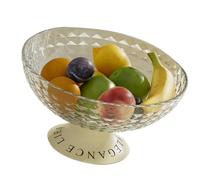 Xinsheinelry Round Candy Organizers Decorative Serving Tray Coffee Table Candy Snacks Tray Dried Fruit Plate Dessert Easy to Use Snacks Organizers for Party