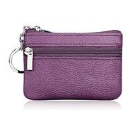 Xinsheinelry Single Purse Genuine Leather Business Card Postcard Note Storage for Father's Day Mother's Day