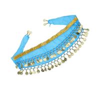 Xinsheinelry Sparkling Adjustable Dog Belly Dance Skirt Corgy Dancing Costume Hip Scarf With Shimmering Sequins For Stage Show Dog Dance Costume